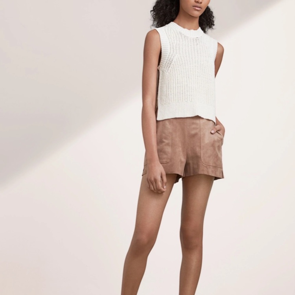 Wilfred Bossier Suede Short. XS